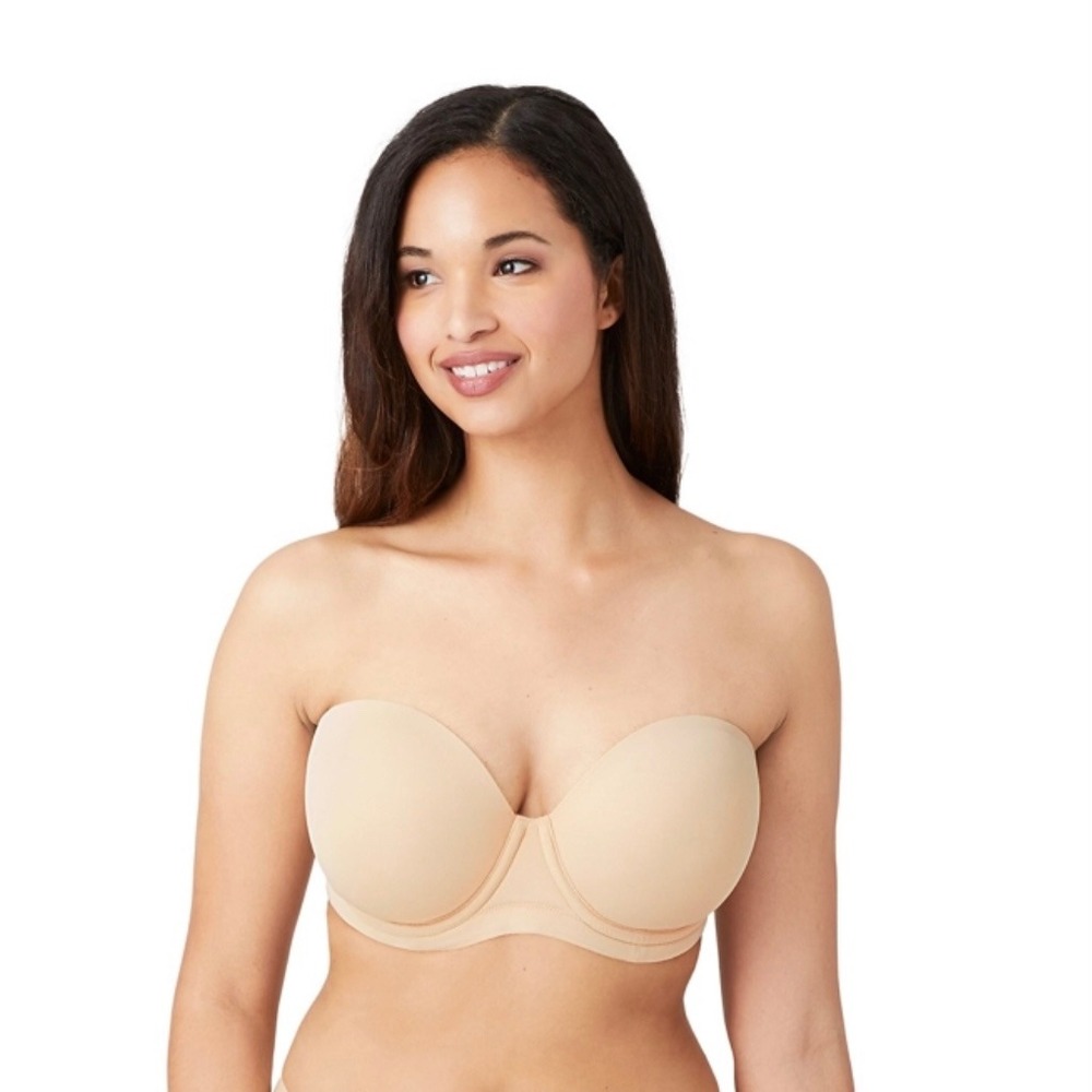 NEW Wacoal Red Carpet Strapless Underwire Bra Size 36C‎ nude